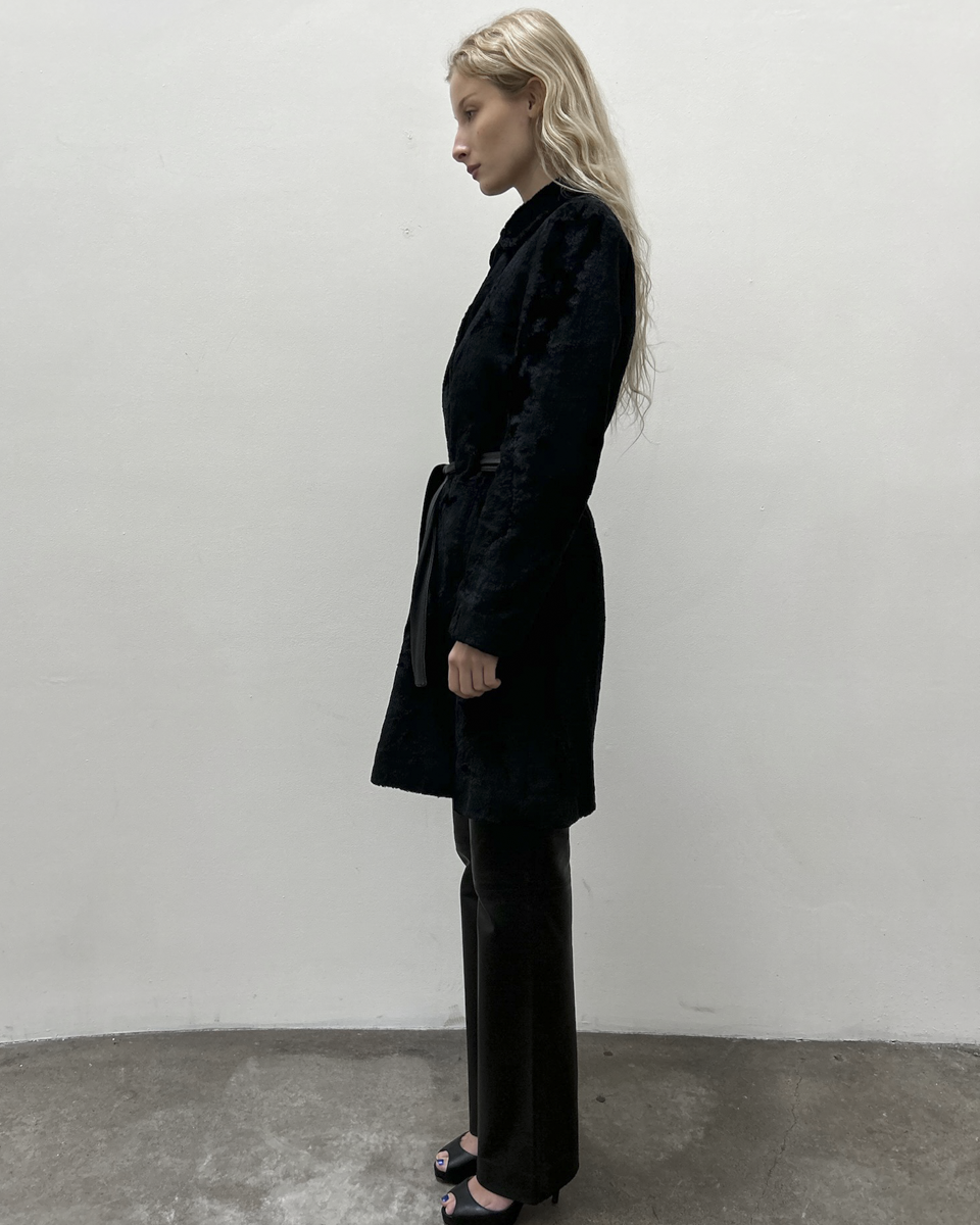 Emporio Armani Faux Fur Coat