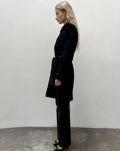 Emporio Armani Faux Fur Coat