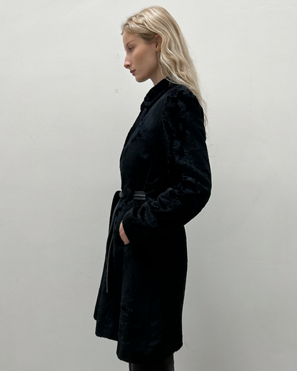 Emporio Armani Faux Fur Coat