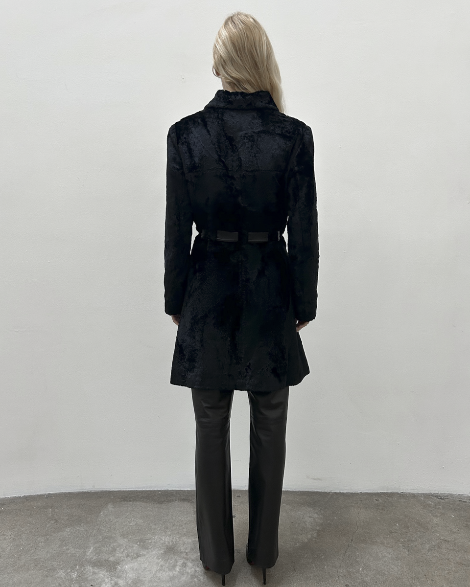 Emporio Armani Faux Fur Coat