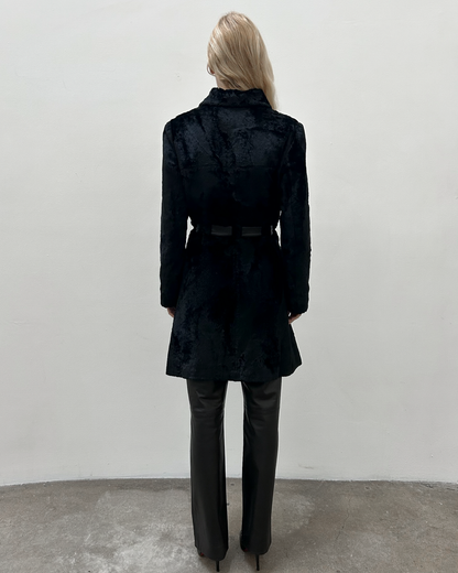 Emporio Armani Faux Fur Coat
