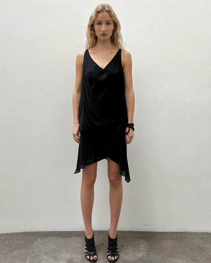 Nina Ricci Draped Dropwaist Dress