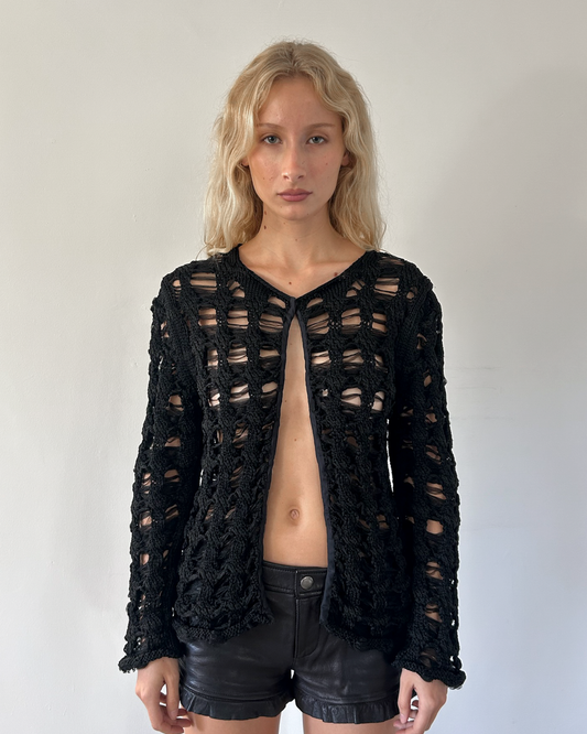 Comme des Garcon Crochet Cardigan