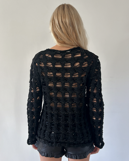 Comme des Garcon Crochet Cardigan