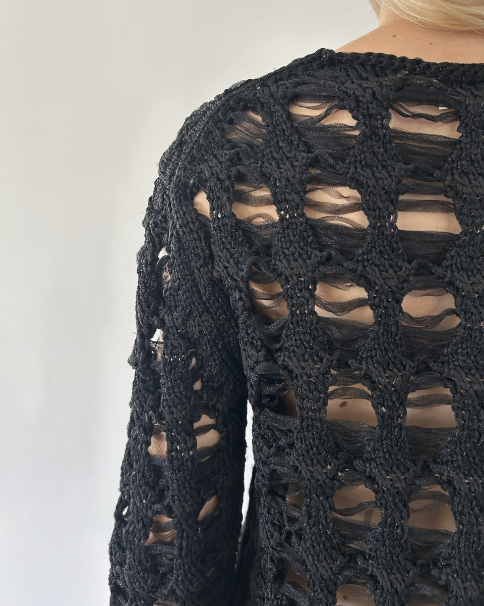 Comme des Garcon Crochet Cardigan