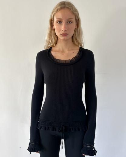 Courreges Ruffle Top