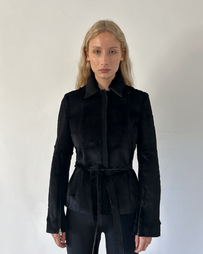 Costume National FW01/02 Pony Hair Jacket