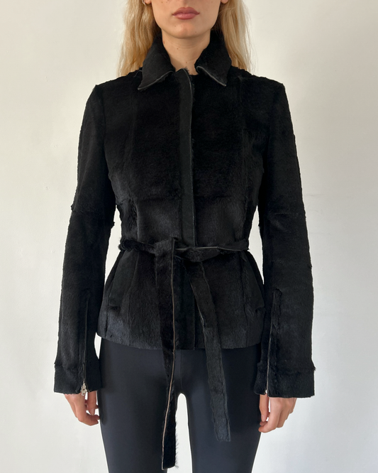 Costume National FW01/02 Pony Hair Jacket