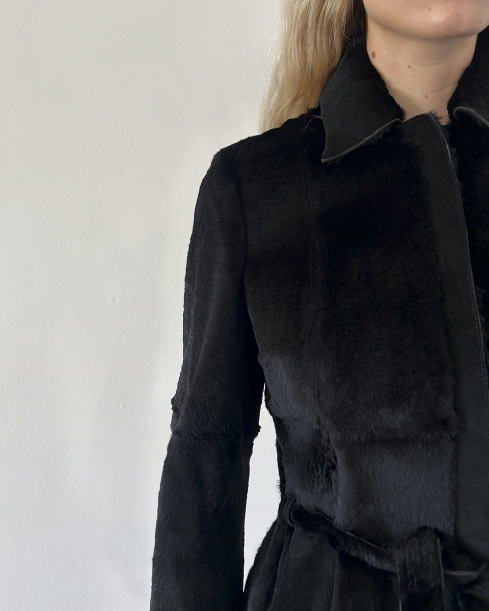 Costume National FW01/02 Pony Hair Jacket