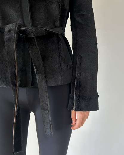 Costume National FW01/02 Pony Hair Jacket