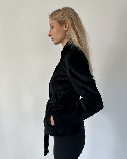 Costume National FW01/02 Pony Hair Jacket
