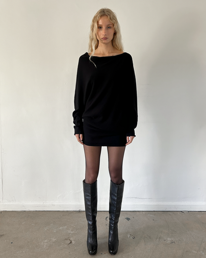 Plein Sud Asymmetrical Sweater Dress