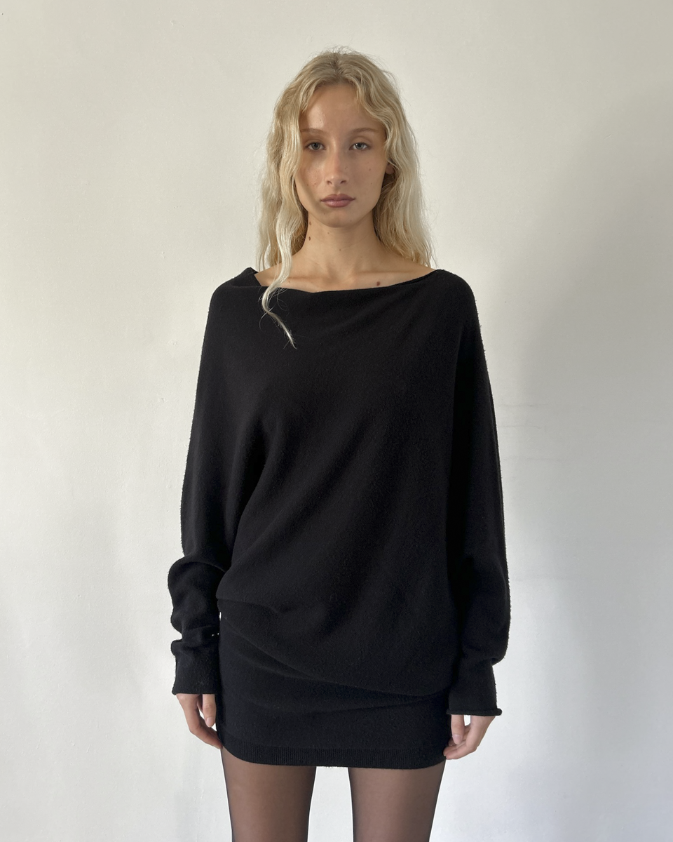 Plein Sud Asymmetrical Sweater Dress