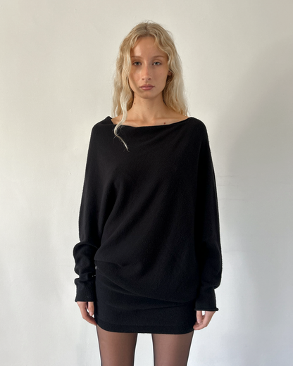 Plein Sud Asymmetrical Sweater Dress