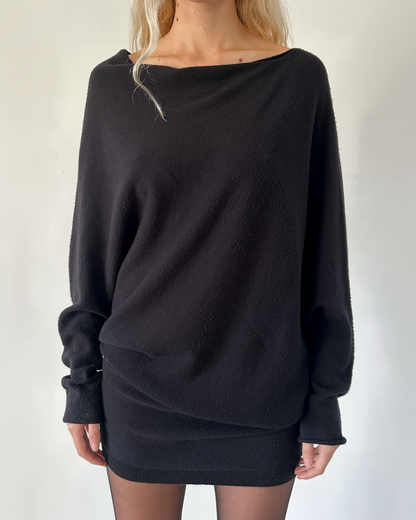 Plein Sud Asymmetrical Sweater Dress
