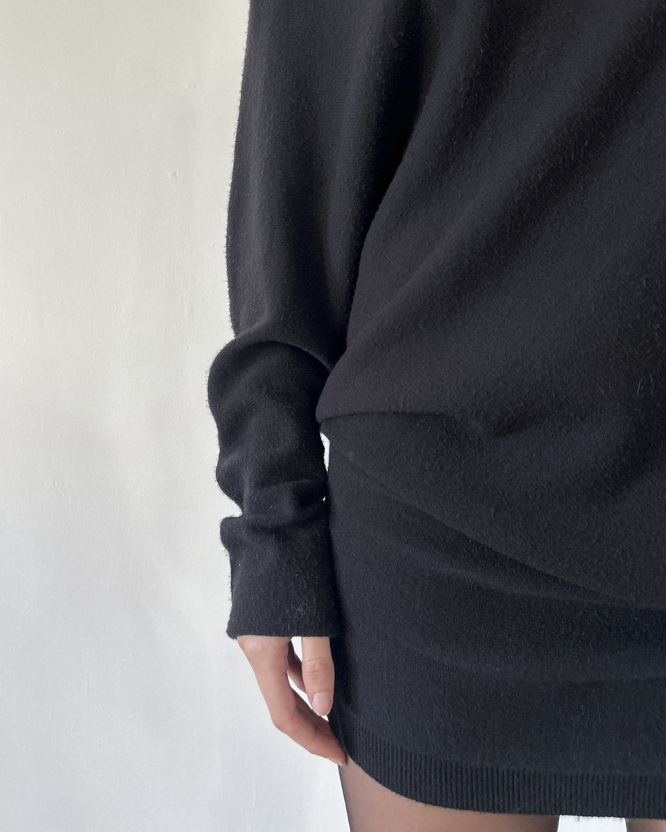 Plein Sud Asymmetrical Sweater Dress