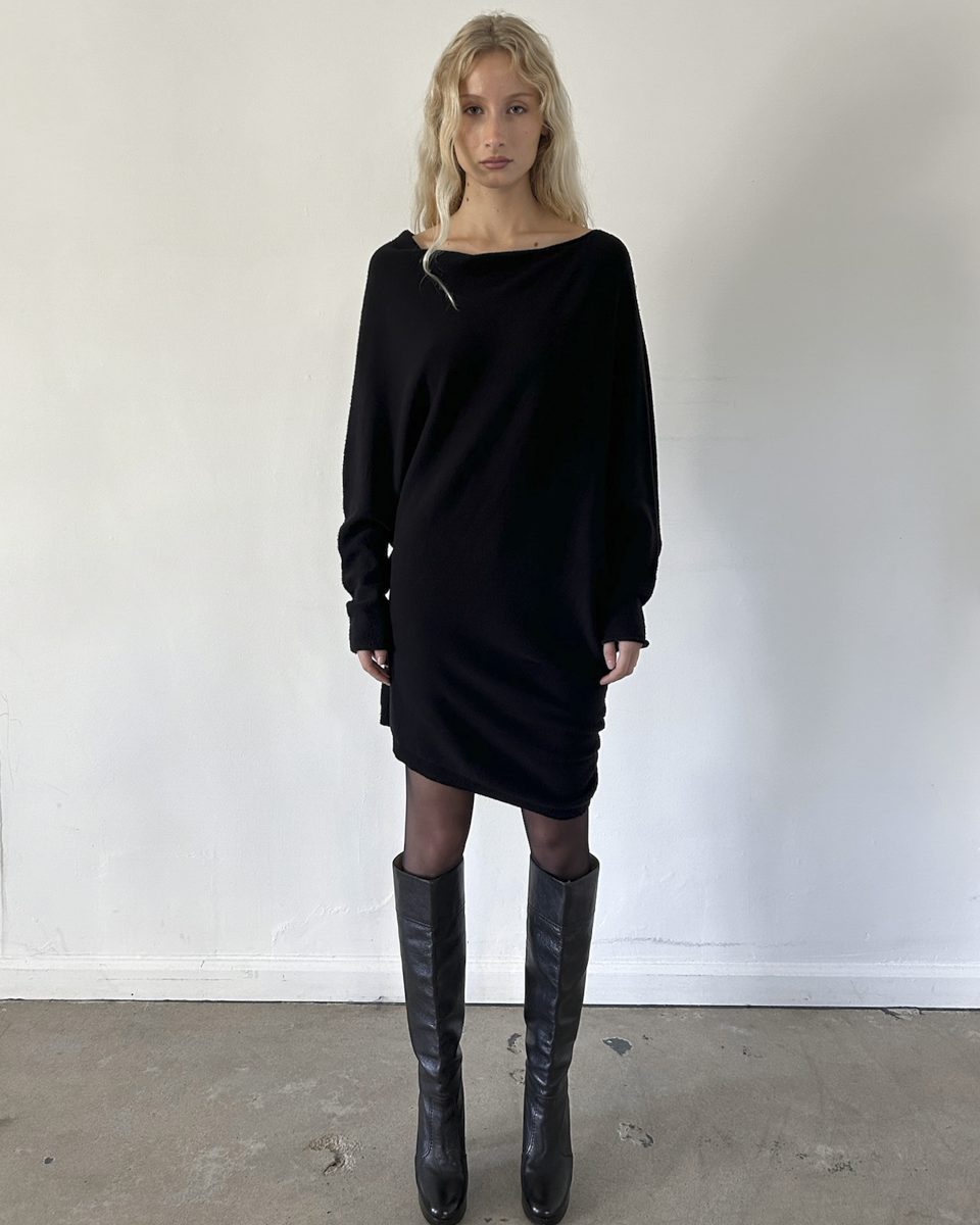 Plein Sud Asymmetrical Sweater Dress