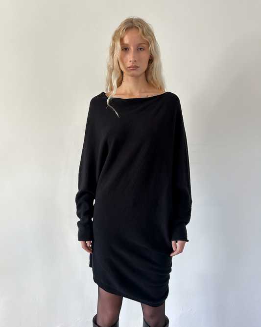 Plein Sud Asymmetrical Sweater Dress