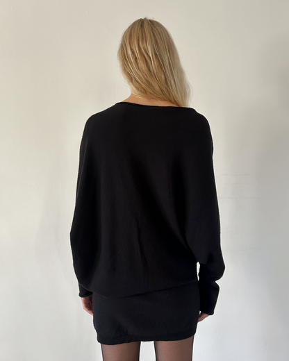 Plein Sud Asymmetrical Sweater Dress