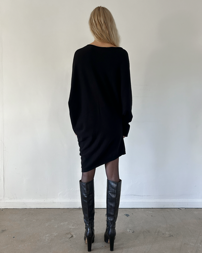 Plein Sud Asymmetrical Sweater Dress