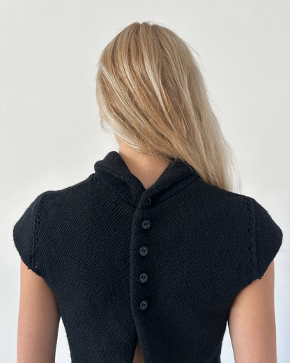 Atsuro Tayama Open Mock Neck Sweater