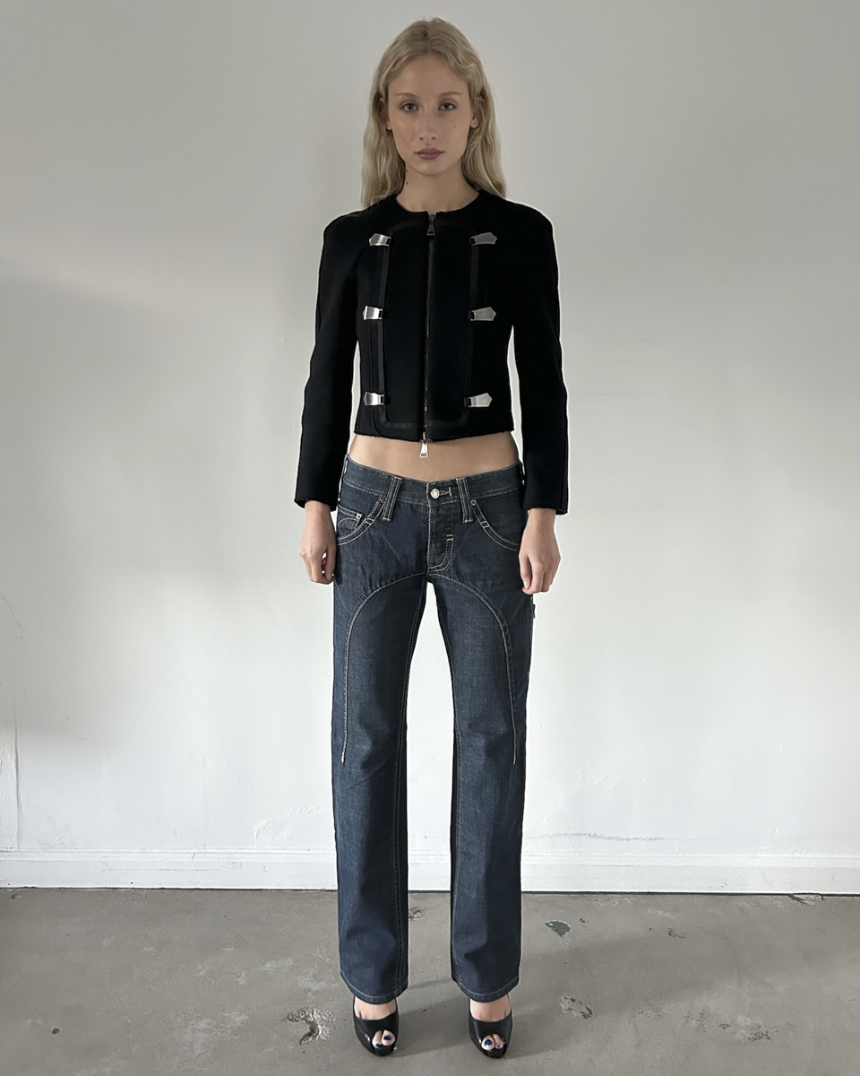 Neil Barrett Side Zipper Denim
