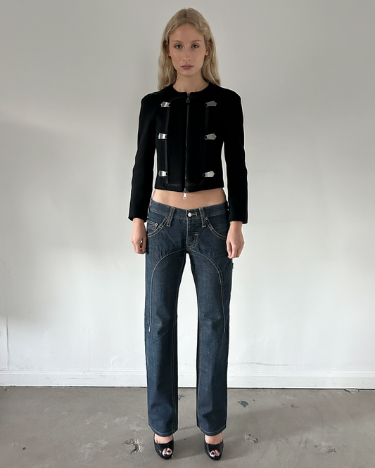 Neil Barrett Side Zipper Denim