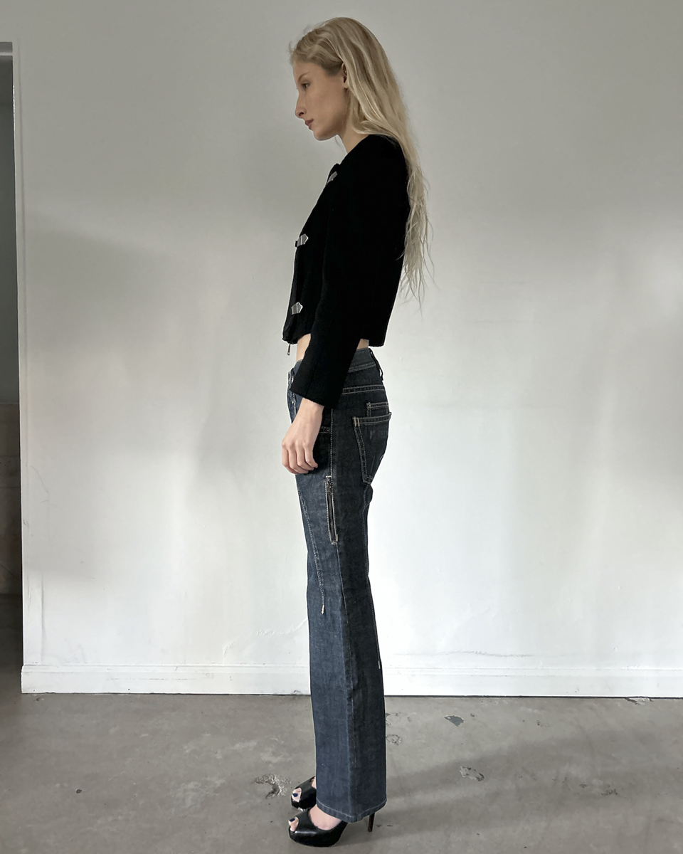 Neil Barrett Side Zipper Denim