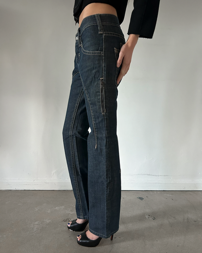 Neil Barrett Side Zipper Denim