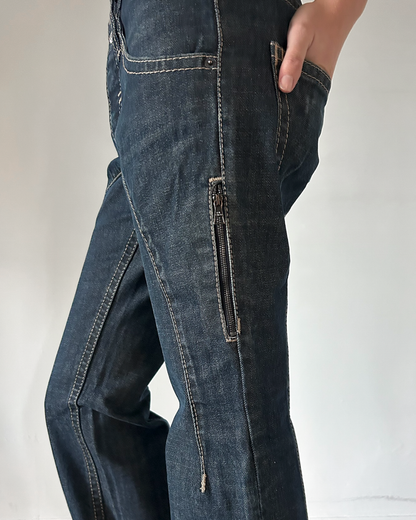 Neil Barrett Side Zipper Denim