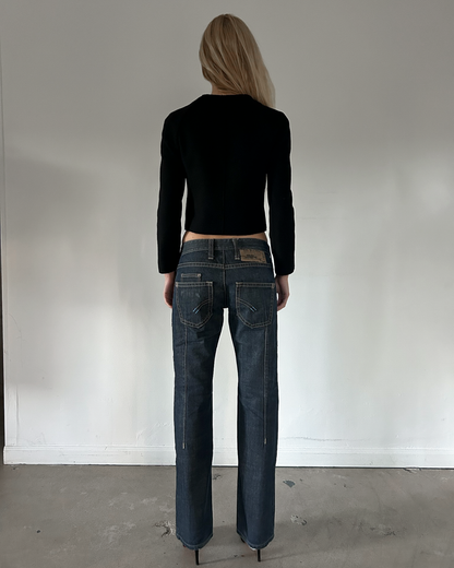 Neil Barrett Side Zipper Denim