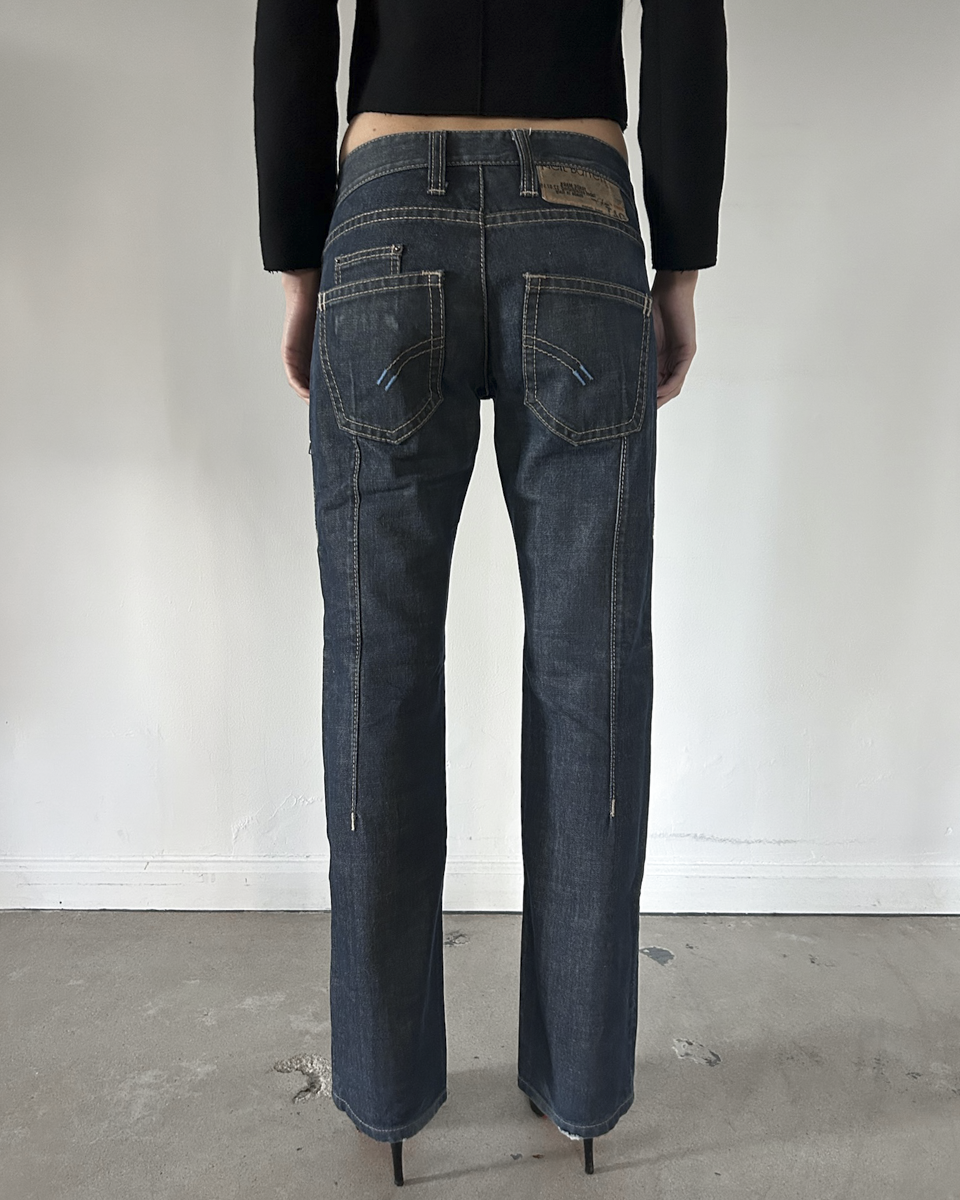 Neil Barrett Side Zipper Denim