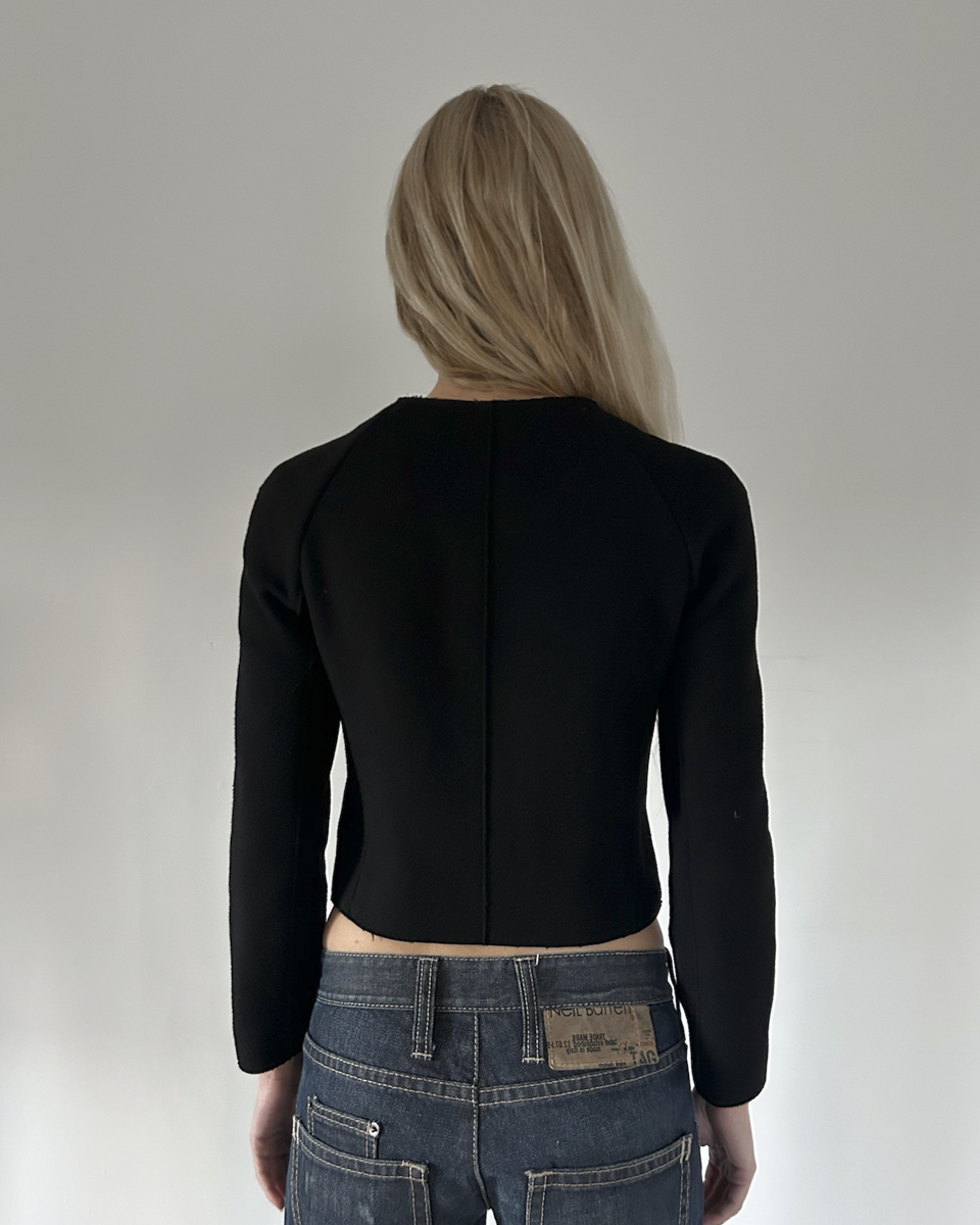Emporio Armani Napoleon Cropped Jacket