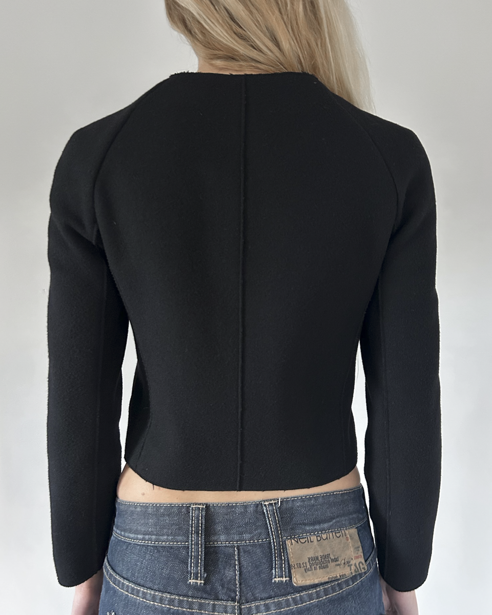 Emporio Armani Napoleon Cropped Jacket