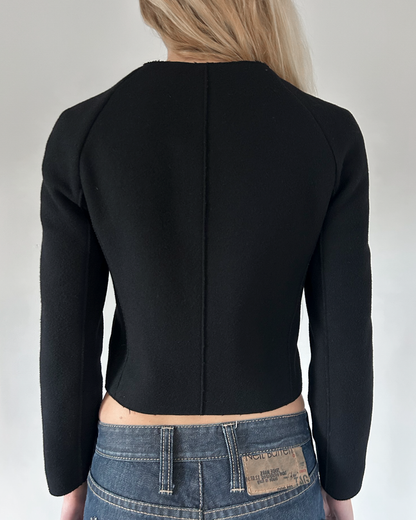 Emporio Armani Napoleon Cropped Jacket