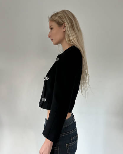 Emporio Armani Napoleon Cropped Jacket