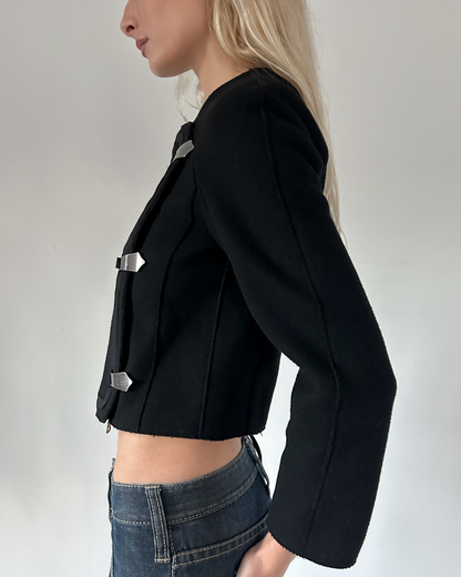 Emporio Armani Napoleon Cropped Jacket