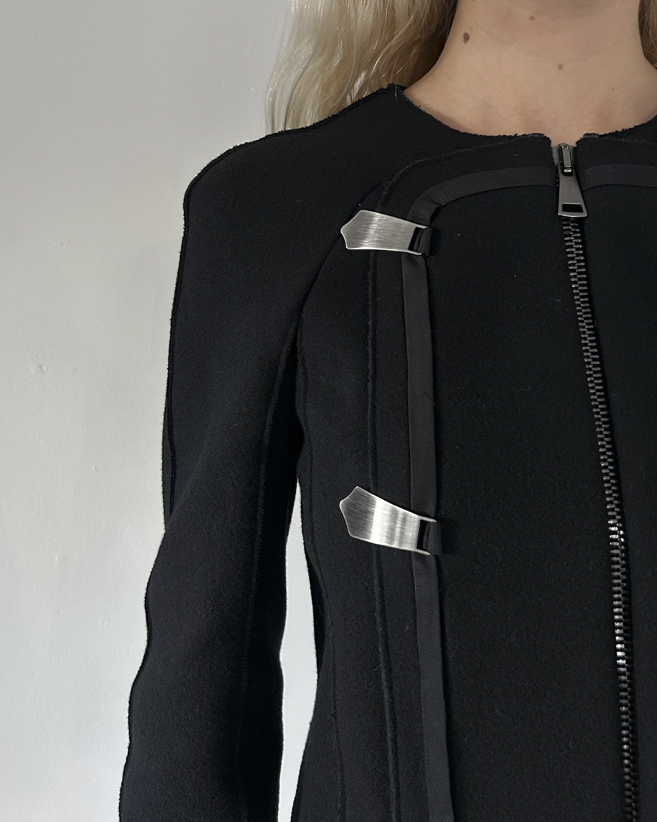 Emporio Armani Napoleon Cropped Jacket