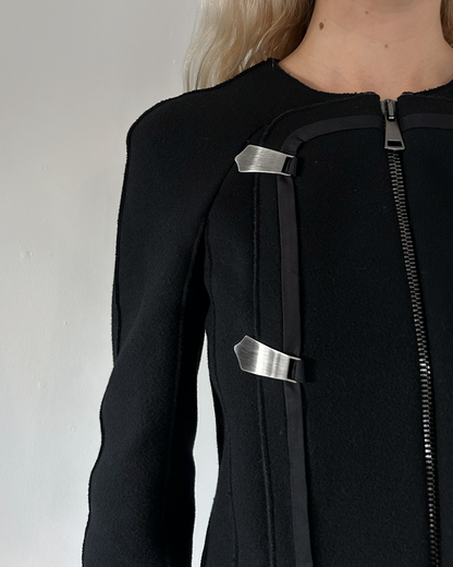 Emporio Armani Napoleon Cropped Jacket