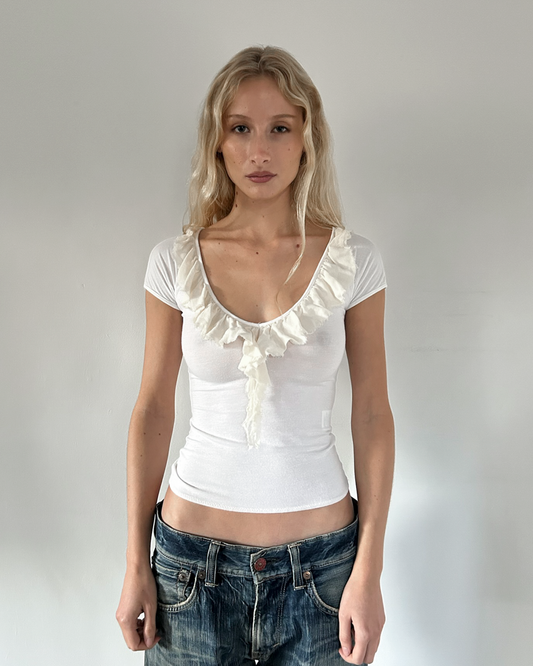 Blumarine Ruffle Top
