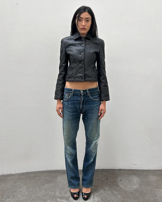 Evisu Distressed Denim