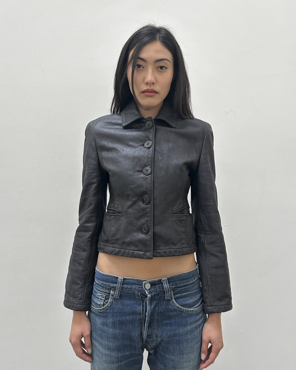 Emporio Armani Leather Jacket