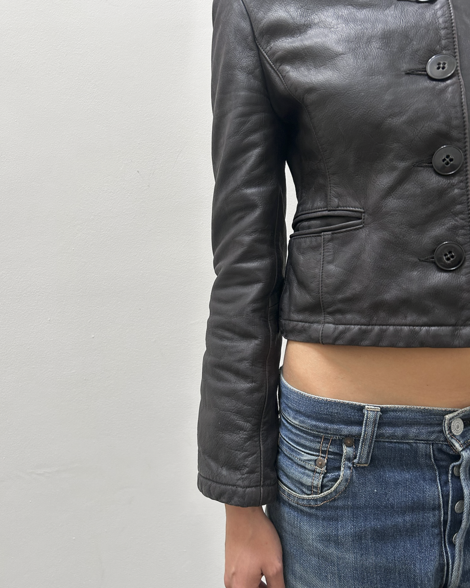Emporio Armani Leather Jacket