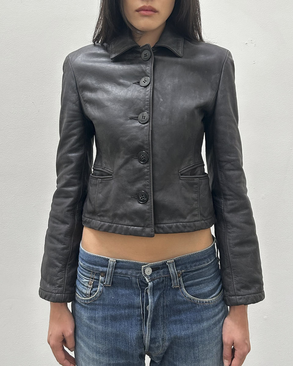 Emporio Armani Leather Jacket