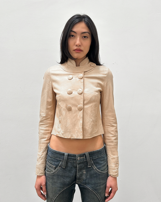 Chloe (2006) Cropped Leather Jacket