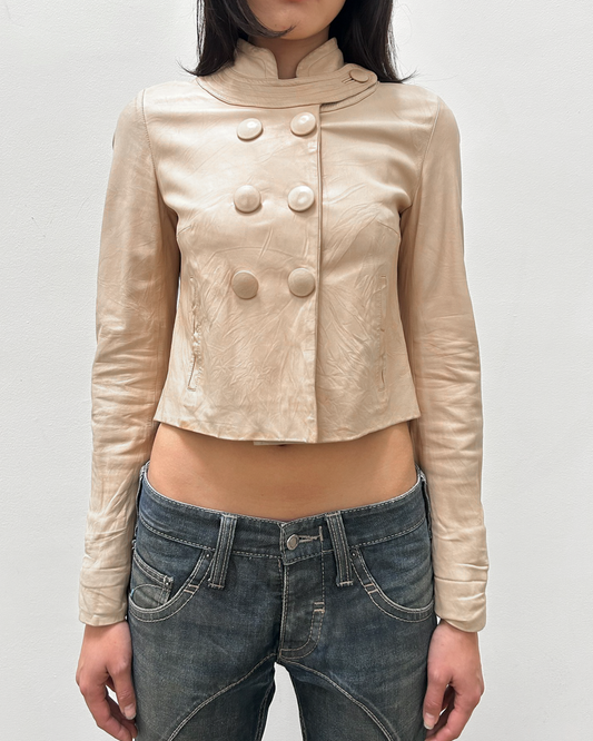 Chloe (2006) Cropped Leather Jacket