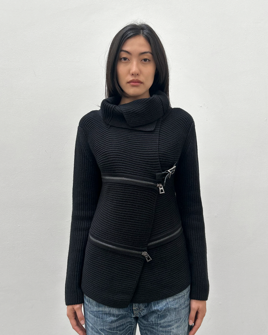 Adolfo Dominguez Buckle Sweater