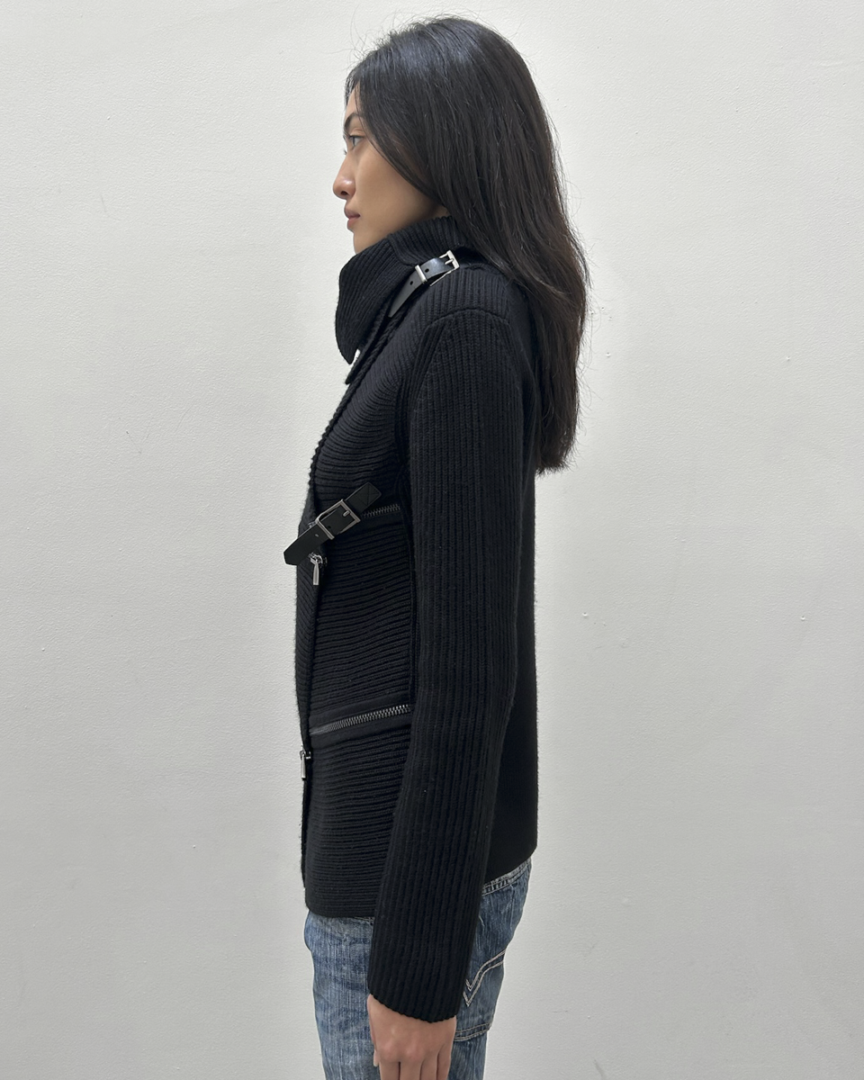 Adolfo Dominguez Buckle Sweater