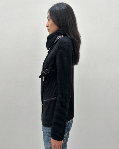 Adolfo Dominguez Buckle Sweater