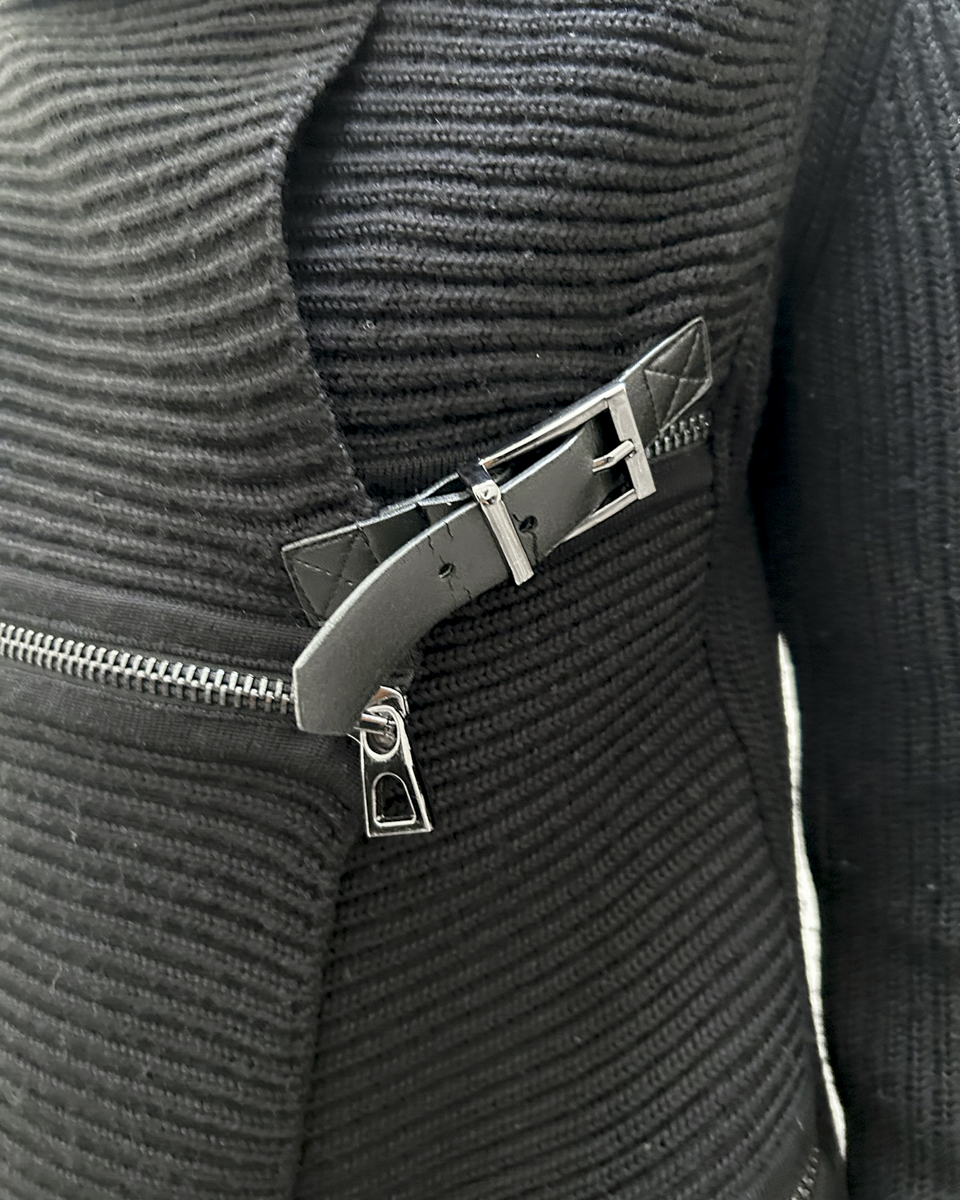 Adolfo Dominguez Buckle Sweater